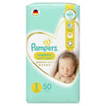 Pampers Ultimate Comfort Taped Diapers Size 1 2–5kg 50 Count