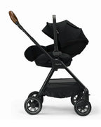 Nuna Arra Next Baby Car Seat-Rear Facing-3 Positions & 157 Degrees Flat Reclining Seat-Lightweight-10 Positions Adjustable Headrest-For 0 to 1.5Y (Upto 13 Kg)-Caviar