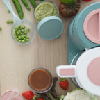 Beaba Babycook Neo - 6 In 1 Baby Food Maker, Blender, Steamer, Cooker & Sterilizer, Auto Shut-off Portable Baby Food Processor, Puree Maker and Warmer 0m+ :Eucalyptus