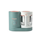 Beaba Babycook Neo - 6 In 1 Baby Food Maker, Blender, Steamer, Cooker & Sterilizer, Auto Shut-off Portable Baby Food Processor, Puree Maker and Warmer 0m+ :Eucalyptus