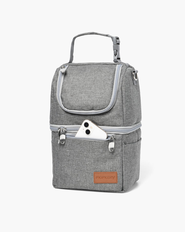 Momcozy Breastmilk Cooler Bag | Insulated Bottle Bag for Pumping & Travel Moms