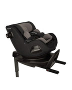 Nuna PRUU Aire Baby Car Seat-Convertible (Forward & Rear Facing)-360 Degrees Rotation-With Retractabe Sun Canopy-Moisture Absorbing Airy Mesh-5 Positions Recline In Both Mode-For 0 to 4Y (Upto 19 Kg)-Caviar