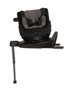 Nuna PRUU Aire Baby Car Seat-Convertible (Forward & Rear Facing)-360 Degrees Rotation-With Retractabe Sun Canopy-Moisture Absorbing Airy Mesh-5 Positions Recline In Both Mode-For 0 to 4Y (Upto 19 Kg)-Caviar