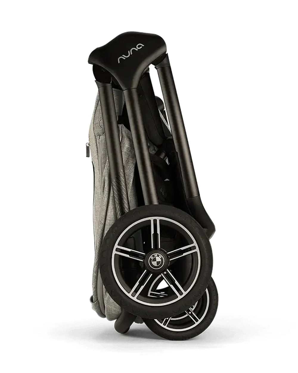 Nuna TRIV Next Stroller BMW Collection-With Cup Holder & Travel Bag-Metal BMW Badge On Window Flap-Exclusvie Wheels With BMW Trinity Pattern-Pram for 0 to 4Y (Upto 22Kg)-Graphene