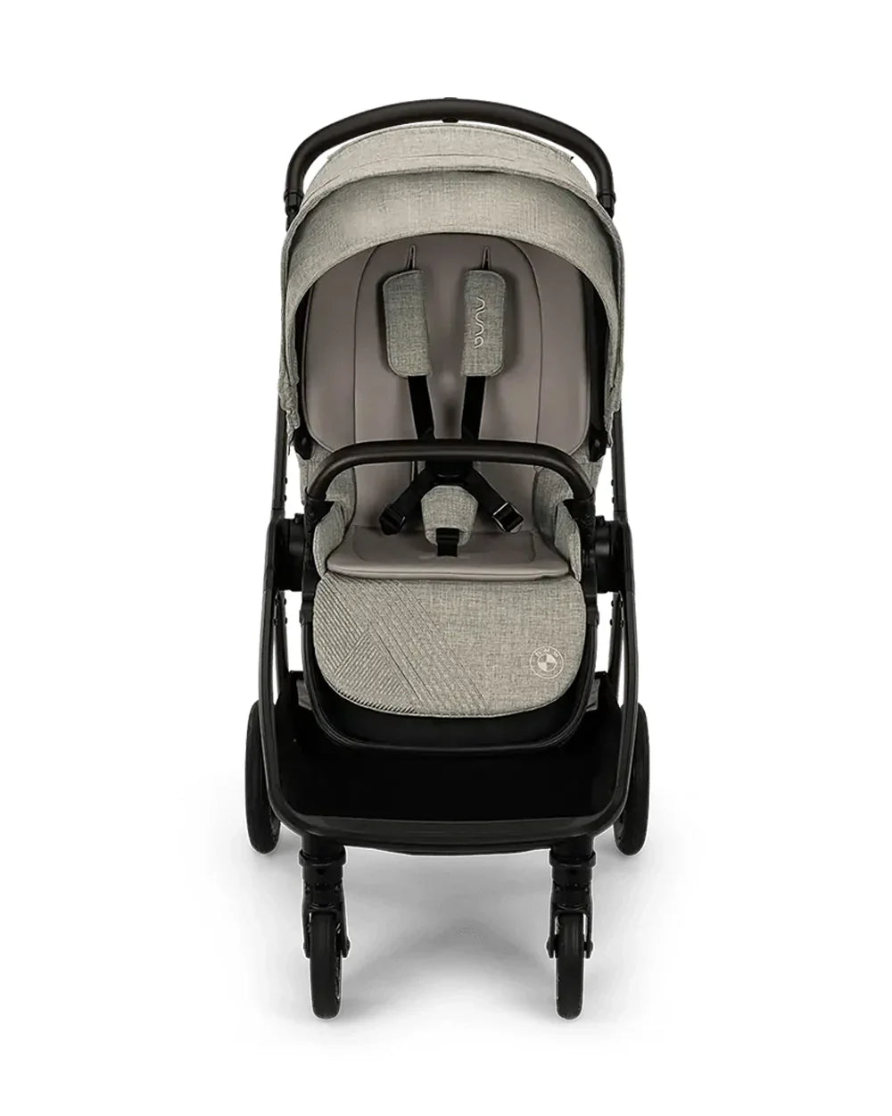 Nuna TRIV Next Stroller BMW Collection-With Cup Holder & Travel Bag-Metal BMW Badge On Window Flap-Exclusvie Wheels With BMW Trinity Pattern-Pram for 0 to 4Y (Upto 22Kg)-Graphene