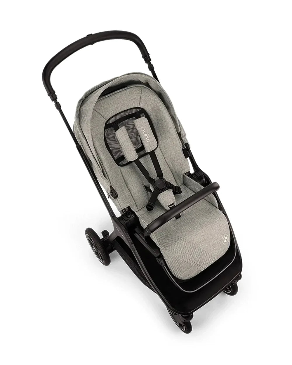 Nuna TRIV Next Stroller BMW Collection-With Cup Holder & Travel Bag-Metal BMW Badge On Window Flap-Exclusvie Wheels With BMW Trinity Pattern-Pram for 0 to 4Y (Upto 22Kg)-Graphene