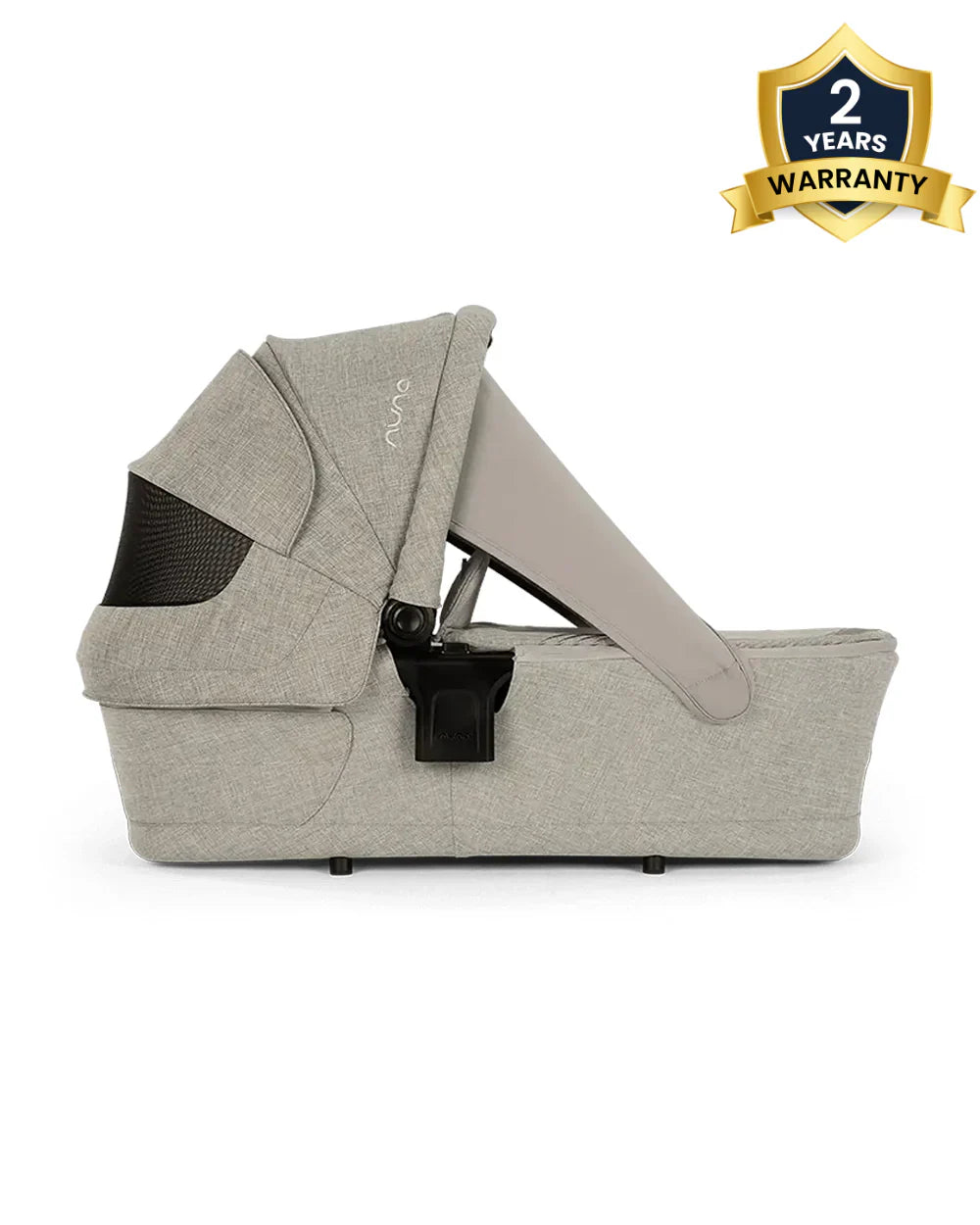 Nuna LYTL BMW Collection Carry Cot-Embroidered BMW Logo On Top Cover-Metal BMW Badge On Window Flap-Includes Rain Cover-2 Years Warranty-Upto 9 Kg-Graphene
