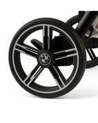 Nuna TRVL LX BMW Collection Cabin Friendly Stroller-With Cup Holder-Metal BMW Badge On Window Flap-Exclusive Wheels With BMW Logo-2 Years Warranty-Pram for 0 to 4Y (Upto 22Kg)-Mica