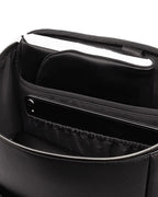 Nuna Essential BMW Collection Diaper Bag-Backpack-Changing Pad With Magnetic Closure-Removable Toiletry Pouch-Back Pocket Unzips Into Trolley Sleeve-Element