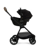 Nuna PIPA Urbn Baby Car Seat-Rear Facing-TUV Aircraft Certified-Integrated ISOFIX Connectors for Easy Installation-Ultra Lightweight-For 0M+ (Upto 13Kg)-Caviar
