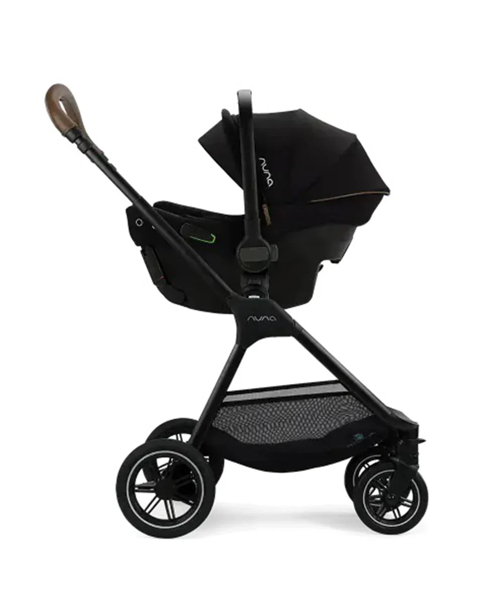 Nuna PIPA Urbn Baby Car Seat-Rear Facing-TUV Aircraft Certified-Integrated ISOFIX Connectors for Easy Installation-Ultra Lightweight-For 0M+ (Upto 13Kg)-Caviar