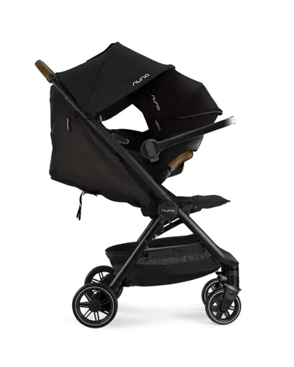 Nuna PIPA Urbn Baby Car Seat-Rear Facing-TUV Aircraft Certified-Integrated ISOFIX Connectors for Easy Installation-Ultra Lightweight-For 0M+ (Upto 13Kg)-Caviar
