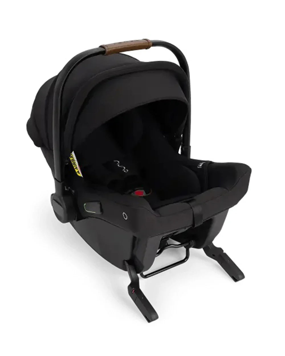 Nuna PIPA Urbn Baby Car Seat-Rear Facing-TUV Aircraft Certified-Integrated ISOFIX Connectors for Easy Installation-Ultra Lightweight-For 0M+ (Upto 13Kg)-Caviar