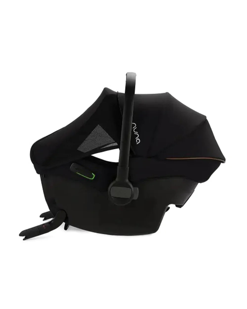 Nuna PIPA Urbn Baby Car Seat-Rear Facing-TUV Aircraft Certified-Integrated ISOFIX Connectors for Easy Installation-Ultra Lightweight-For 0M+ (Upto 13Kg)-Caviar