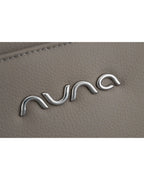 Nuna Essential Diaper Bag-Backpack-Changing Pad With Magnetic Closure-Removable Toiletry Pouch-Back Pocket Unzips Into Trolley Sleeve-Taupe