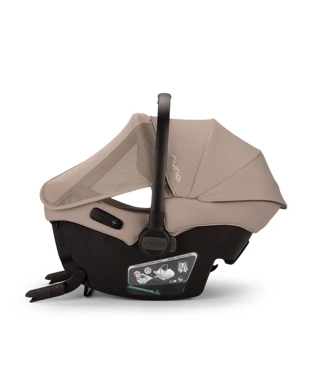 Nuna PIPA Urbn Baby Car Seat-Rear Facing-TUV Aircraft Certified-Integrated ISOFIX Connectors for Easy Installation-Ultra Lightweight-For 0M+ (Upto 13Kg)-Cedar