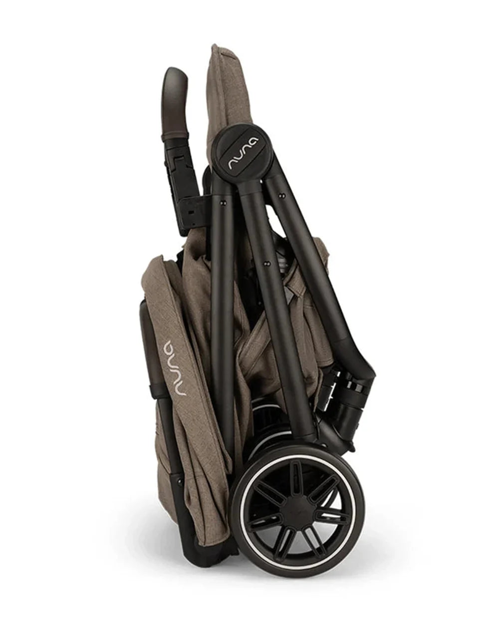 Nuna TRVL Cabin Friendly Baby Stroller-With Cup Holder-One Touch Fold-Compact Size-Pram for 0M+ (Upto 22Kg)-Cedar