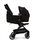 Nuna LYTL BMW Collection Carry Cot-Embroidered BMW Logo On Top Cover-Metal BMW Badge On Window Flap-Includes Rain Cover-2 Years Warranty-Upto 9 Kg-CAVIAR