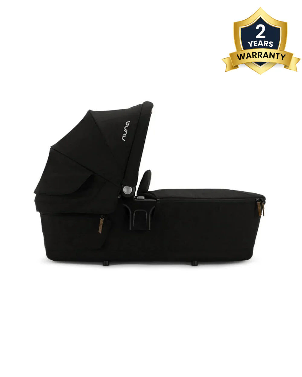 Nuna LYTL BMW Collection Carry Cot-Embroidered BMW Logo On Top Cover-Metal BMW Badge On Window Flap-Includes Rain Cover-2 Years Warranty-Upto 9 Kg-CAVIAR