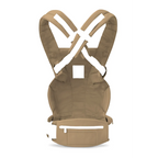 Ergobaby Omni Deluxe Baby Carrier - Lightweight Newborn to Toddler Carrier with Breathable Soft Cotton, Enhanced Lumbar Support, Adjustable Waistbelt & Cross Straps, Privacy Hood, 4 Carry Positions, 6 Storage Pockets, 3-20Kgs, Birth - 4 Years, Camel