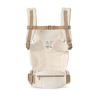 Ergobaby Omni Deluxe Baby Carrier - Lightweight Newborn to Toddler Carrier with Breathable Linen Fabric, Enhanced Lumbar Support, Adjustable Waistbelt & Cross Straps, Privacy Hood, 4 Carry Positions, 6 Storage Pockets, 3-20Kgs, Birth - 4 Years, Linen