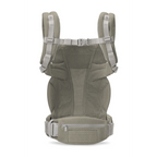 Ergobaby Omni Deluxe Baby Carrier - Lightweight Newborn to Toddler Carrier with Breathable Soft Mesh, Enhanced Lumbar Support, Adjustable Waistbelt & Cross Straps, Privacy Hood, 4 Carry Positions, 6 Storage Pockets, 3-20Kgs, Birth - 4 Years - Soft Olive