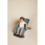 Ergobaby Evolve 3-in-1 Bouncer – Adjustable Multi-Position Baby Bouncer Seat with Newborn Insert, Head to Hip Support, Ergonomic & Lightweight Rocking Chair, Folds Flat for Easy Storage, From Newborn to Toddler, 2-13 Kgs, Birth - 2Years-Oxford Blue