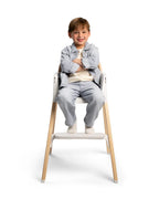 Nuna Bryn Baby High Chair-With Removable Seat Pad & Child Tray-Tool Free Assembly-Made From Premium Black Walnut & Maple Woods-For 6M+ (Upto 100 Kg)-Heritage