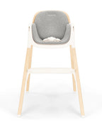 Nuna Bryn Baby High Chair-With Removable Seat Pad & Child Tray-Tool Free Assembly-Made From Premium Black Walnut & Maple Woods-For 6M+ (Upto 100 Kg)-Heritage