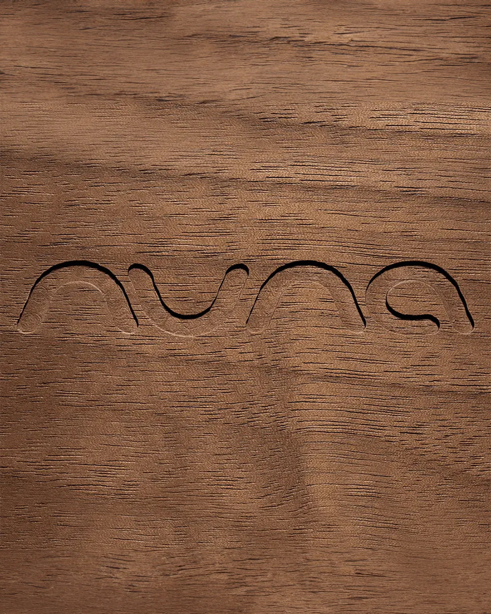 Nuna Bryn Baby High Chair-With Removable Seat Pad & Child Tray-Tool Free Assembly-Made From Premium Black Walnut & Maple Woods-For 6M+ (Upto 100 Kg)-Heritage