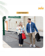 Joie Pact Pro Cabin Friendly Stroller-One Hand Fold-Flat Reclining Seat-Travel System Compatible-2 Years Warranty-Pram for 0 to 4Y (Upto 22 Kg)-OAK