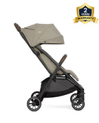 Joie Pact Pro Cabin Friendly Stroller-One Hand Fold-Flat Reclining Seat-Travel System Compatible-2 Years Warranty-Pram for 0 to 4Y (Upto 22 Kg)-OAK