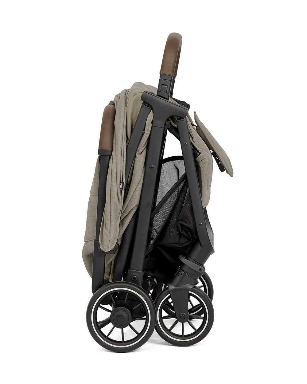 Joie Pact Pro Cabin Friendly Stroller-One Hand Fold-Flat Reclining Seat-Travel System Compatible-2 Years Warranty-Pram for 0 to 4Y (Upto 22 Kg)-OAK