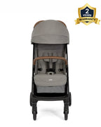 Joie Pact Pro Cabin Friendly Stroller-One Hand Fold-Flat Reclining Seat-Travel System Compatible-2 Years Warranty-Pram for 0 to 4Y (Upto 22 Kg)-Pebble