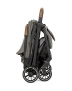Joie Pact Pro Cabin Friendly Stroller-One Hand Fold-Flat Reclining Seat-Travel System Compatible-2 Years Warranty-Pram for 0 to 4Y (Upto 22 Kg)-Pebble