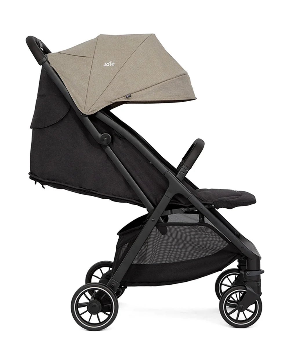 Joie Pact Pro Cabin Friendly Stroller-One Hand Fold-Flat Reclining Seat-Travel System Compatible-2 Years Warranty-Pram for 0 to 4Y (Upto 22 Kg)-Twig