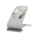 Ergobaby Evolve 3-in-1 Bouncer – Adjustable Multi-Position Baby Bouncer Seat with Newborn Insert, Head to Hip Support, Ergonomic & Lightweight Rocking Chair, Folds Flat for Easy Storage, From Newborn to Toddler, 2-13 Kgs, Birth - 2Years-LIGHT GREY