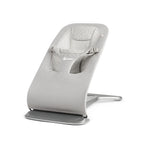Ergobaby Evolve 3-in-1 Bouncer – Adjustable Multi-Position Baby Bouncer Seat with Newborn Insert, Head to Hip Support, Ergonomic & Lightweight Rocking Chair, Folds Flat for Easy Storage, From Newborn to Toddler, 2-13 Kgs, Birth - 2Years-LIGHT GREY