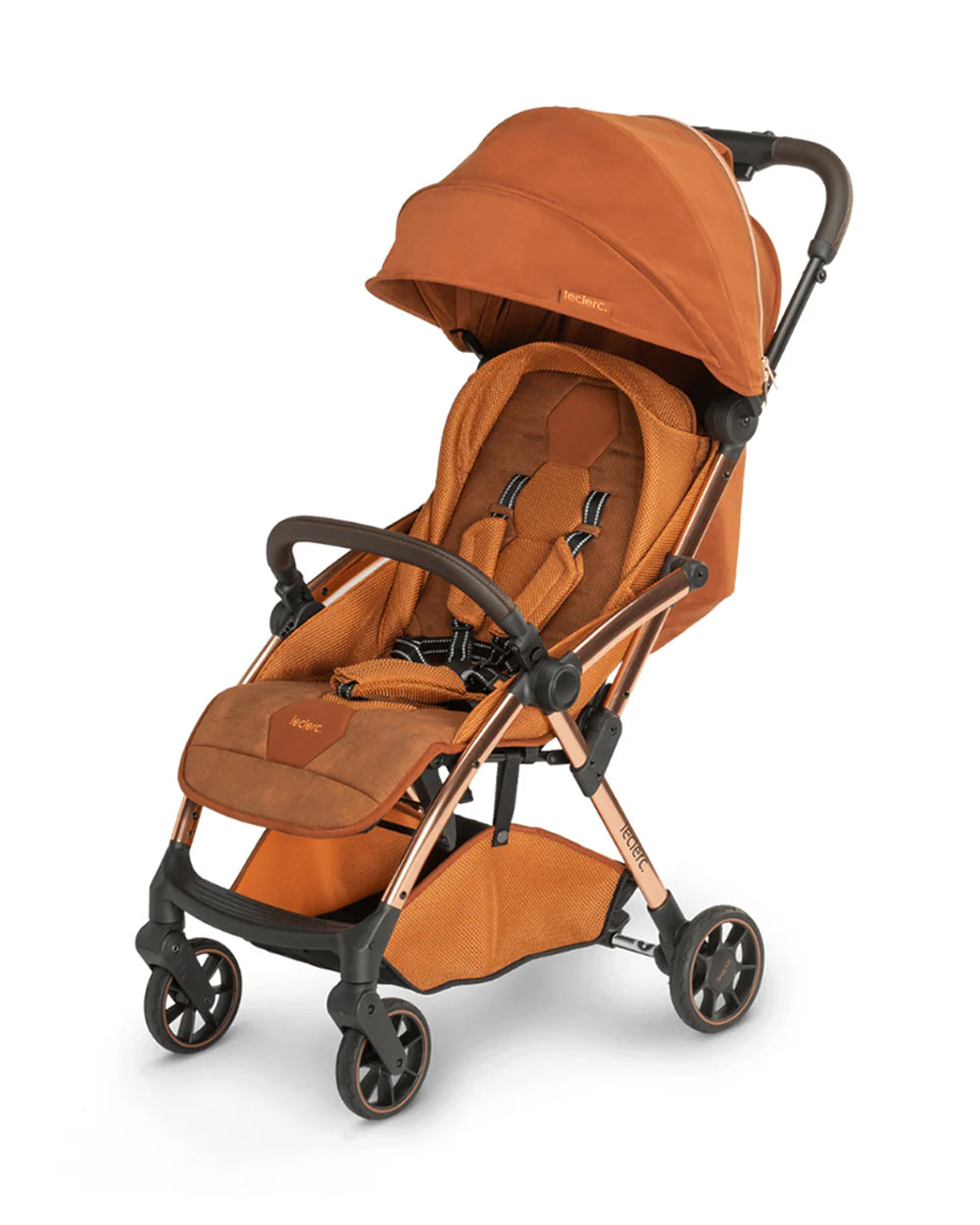 Leclerc Hexagon Cabin Friendly Stroller-One Touch Fold-2 Years Warranty-For 6M to 5Y (Upto 22Kg)-Heritage Sport