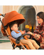 Leclerc Hexagon Cabin Friendly Stroller-One Touch Fold-2 Years Warranty-For 6M to 5Y (Upto 22Kg)-Heritage Sport