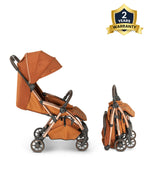 Leclerc Hexagon Cabin Friendly Stroller-One Touch Fold-2 Years Warranty-For 6M to 5Y (Upto 22Kg)-Heritage Sport