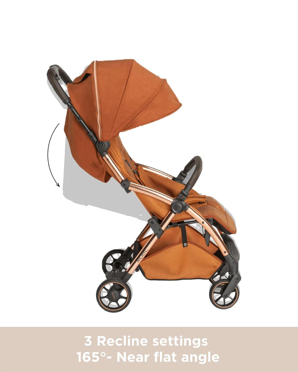 Leclerc Hexagon Cabin Friendly Stroller-One Touch Fold-2 Years Warranty-For 6M to 5Y (Upto 22Kg)-Heritage Sport