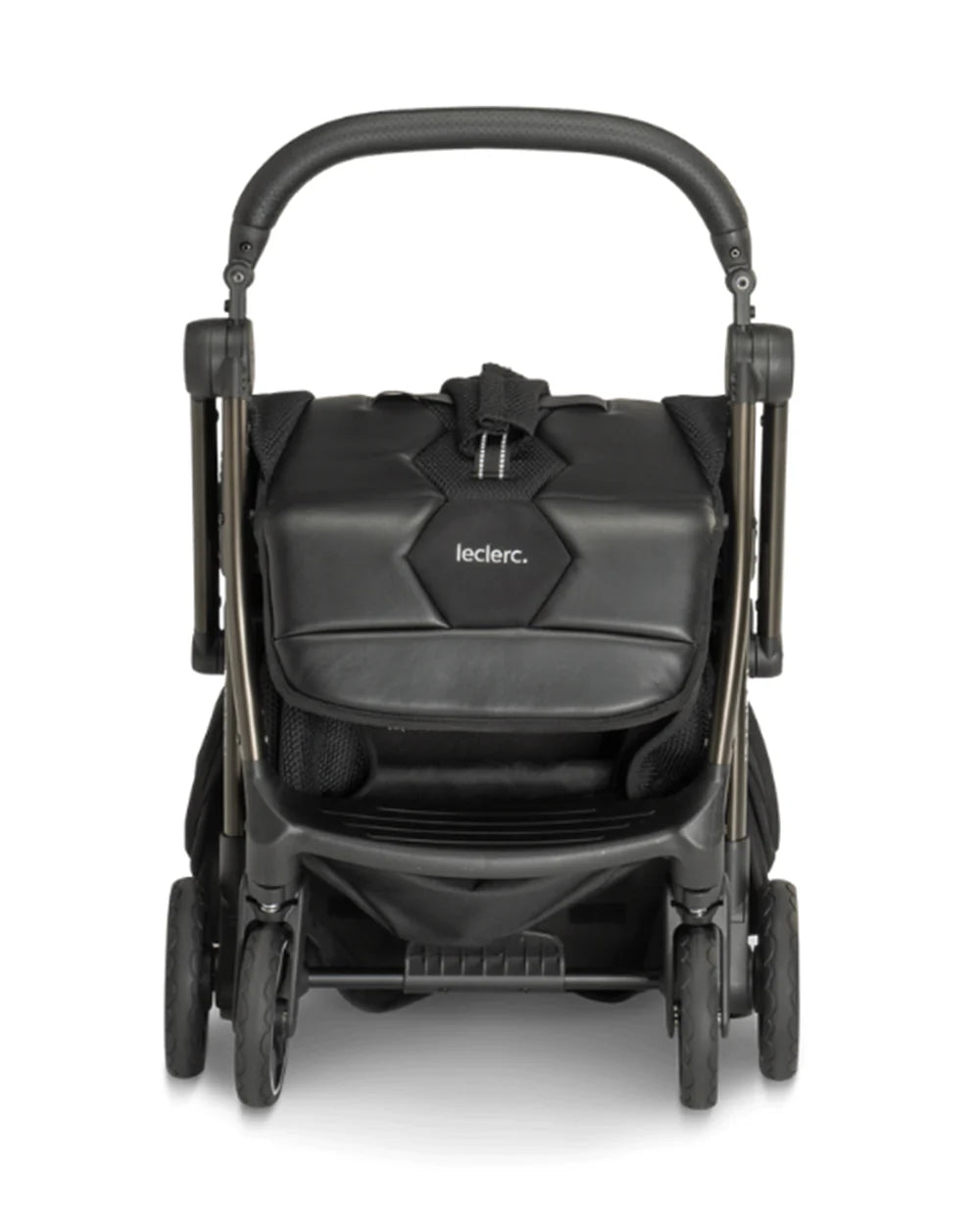 Leclerc Hexagon Cabin Friendly Stroller-One Touch Fold-2 Years Warranty-For 6M to 5Y (Upto 22Kg)-Black