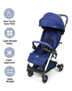 Leclerc Hexagon Cabin Friendly Stroller-One Touch Fold-2 Years Warranty-For 6M to 5Y (Upto 22Kg)-Monte Carlo