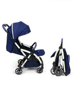 Leclerc Hexagon Cabin Friendly Stroller-One Touch Fold-2 Years Warranty-For 6M to 5Y (Upto 22Kg)-Monte Carlo