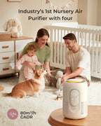 Momcozy CozyBreath Baby Air Purifier One Size White
