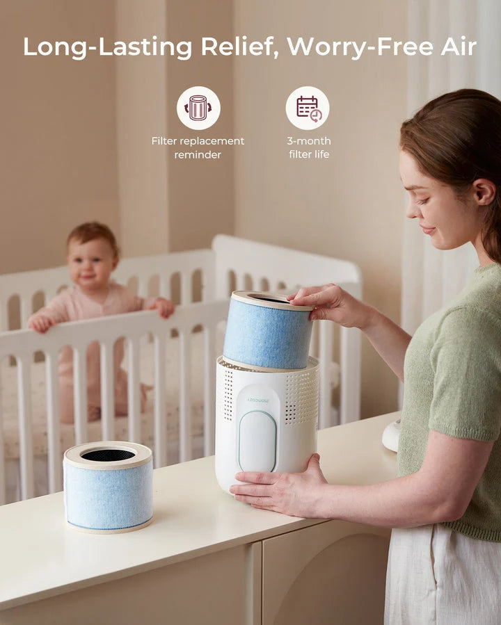 Momcozy CozyBreath Baby Air Purifier One Size White