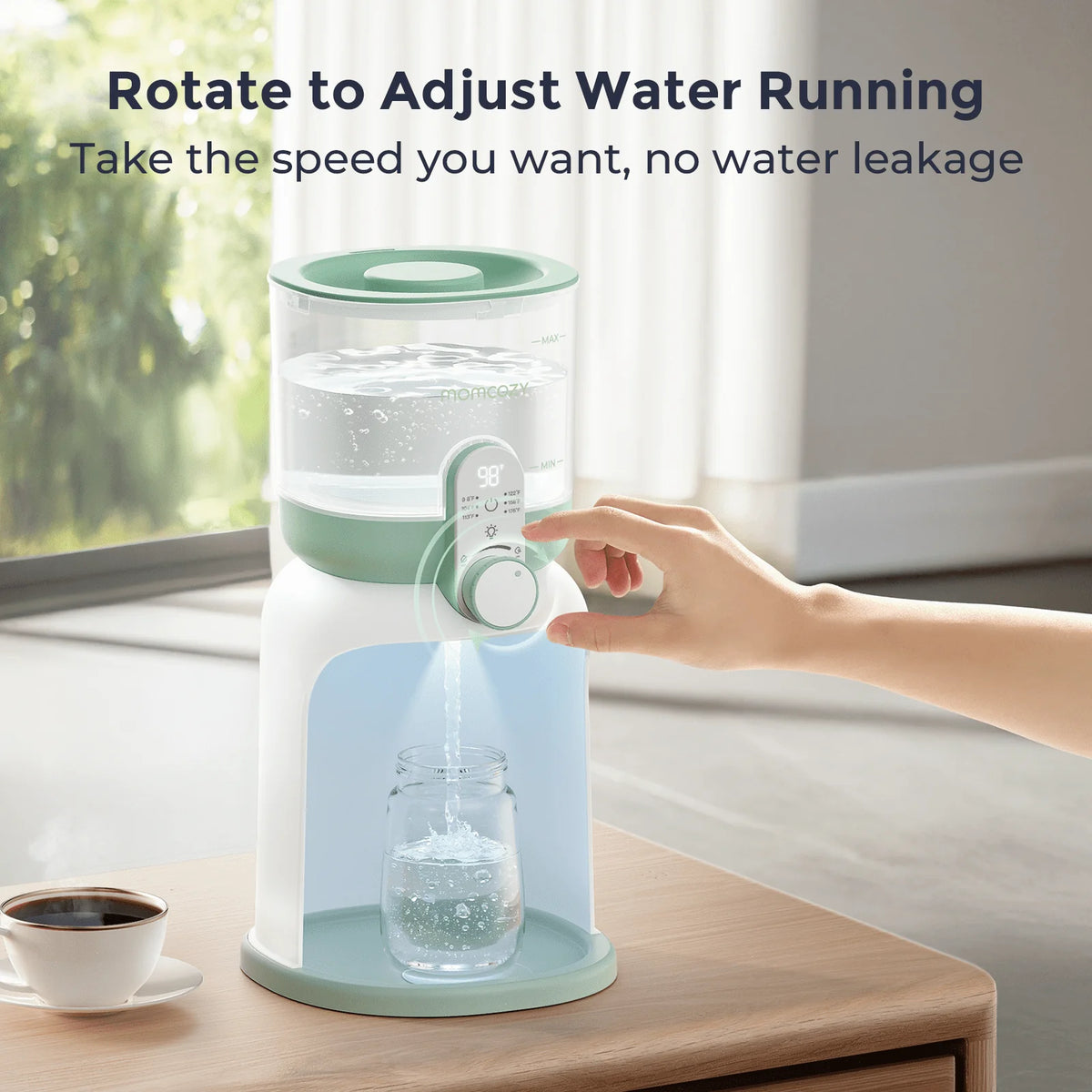 Momcozy Instant Water Warmer FD03 57oz – Green