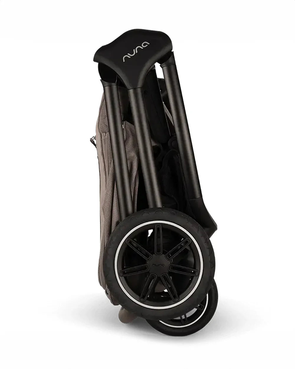 Nuna TRIV Next Stroller- Rain Cover & Post Adaptors-Reversible Seat-One Hand Fold-Pram for 0 to 4Y (Upto 22Kg)-Cedar