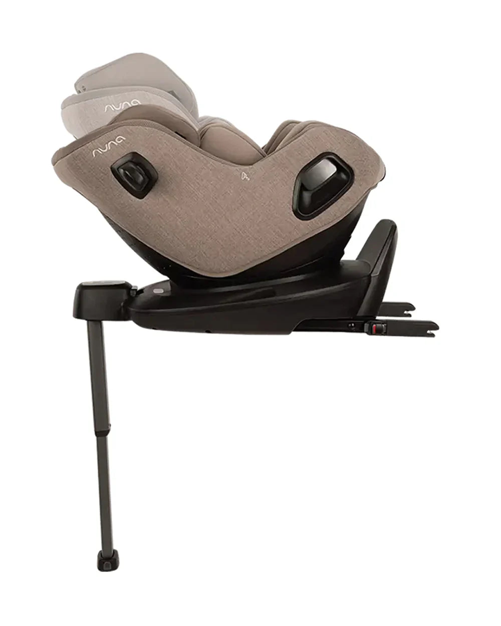 Nuna PRUU Aire Baby Car Seat-Convertible (Forward & Rear Facing)-360 Degrees Rotation-With Retractabe Sun Canopy-Moisture Absorbing Airy Mesh-5 Positions Recline In Both Mode-For 0 to 4Y (Upto 19 Kg)-Cedar